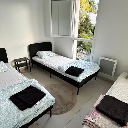 T3 Design Arenes 5 Min Parking Prive Fibre 6 Pers Lägenhet *